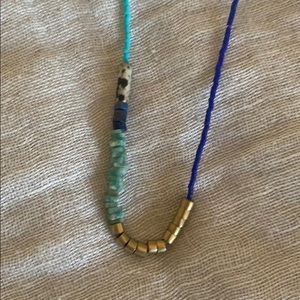 Long beaded necklace chain